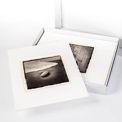 Platinum Palladium prints framed with Archival Set