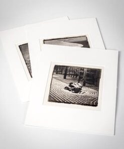 Platinum Palladium prints framed with Passe-partout